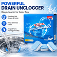 thumbnail image 2 of Mozhitti Drain Cleaning Tablets Functional Pipe Cleaner Tablets 12 Pack For Showers Washing Machines Hair Grease Soap Odors, 2 of 4