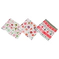 thumbnail image 1 of 3 Pieces Wrapping Paper Set 51x75cm Origami Paper for Decoration Party Stripes, 1 of 7