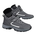 thumbnail image 3 of Mepaouo Hiking Boots Women Lace-Up Arch Support Walking Boots Winter Warm Casual Work Booties, 3 of 7