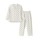 thumbnail image 1 of Balery Anchors Pijama para Hombre de Dos Piezas con Manga Larga, Conjunto de Dormir y Descanso Suave con Bolsillos-Large, 1 of 7