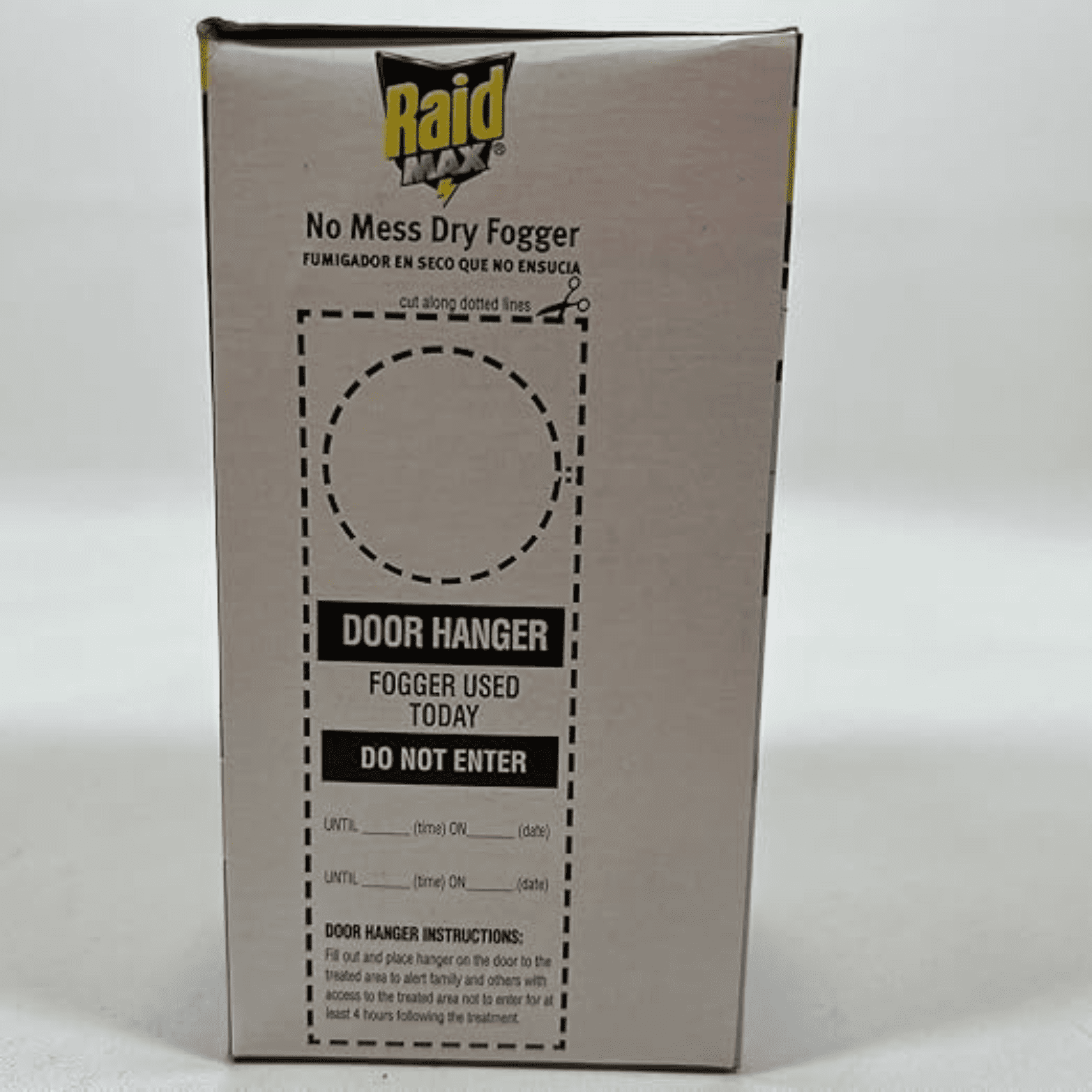 SC Johnson Raid Max No Mess Dry Fogger Roaches Bugs Ants Beetles Crickets Flies Mosquitoes Ticks Waterbugs (One Unit Treats 2,560 Cu Ft)  2-Units