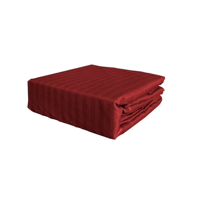 Juego de Sabanas Tacto Seda Matrimonial 4 piezas Tinto