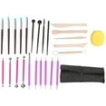 thumbnail image 2 of Outils de Modélisation en Argile Polymère, 26 Pcs Couteau de Sculpture en Argile Douce Multi-Usage Outils de Sculpture en Argile Polymère Haut de Gamme, 2 of 14