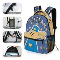 thumbnail image 5 of Dog Man Unisex Backpack Book Bag Durable Sport Backpack Cute Pattern for Presc-hool Travel Ruckack, 5 of 8