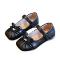 thumbnail image 3 of Otqutp Casual Flower Girls Shoes Toddler Kids Baby Girls Dress Shoes Party Wedding Flower Bridesmaids Princess Shoes Flat Sole School Shoes 1-6Years, 3 of 4