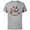 Athletic Heather, variant on Marvel Avengers Red and Gray Stylized Cute Happy New Year - Short Sleeve Cotton T-Shirt for Adults - Customized-Black