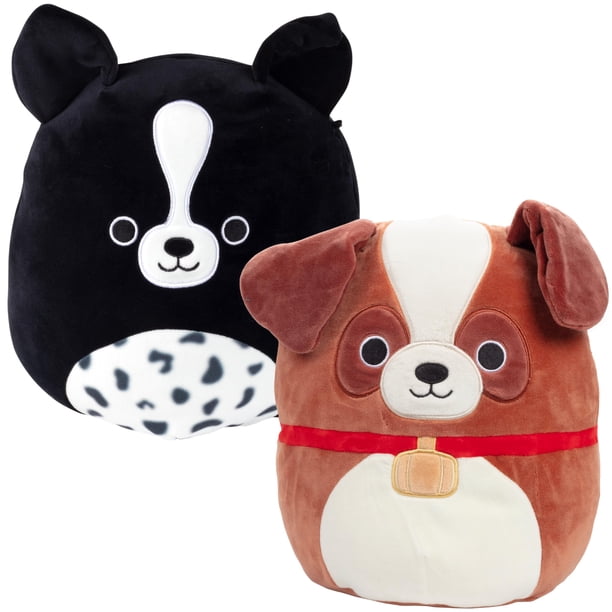 Peluches Squishmallows Cachorro 25 cm Paquete de 2 2025 Para Niños