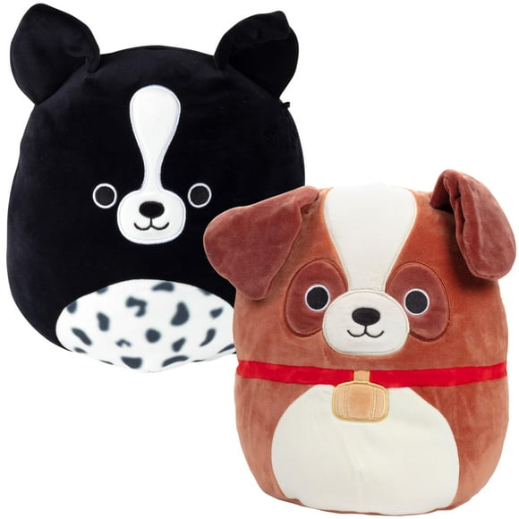 Peluches Squishmallows Cachorro 25 cm Paquete de 2 2025 Para Niños