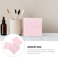 thumbnail image 1 of unbranded 3Ud Bolsas Multifunctionales De Para Almacenamiento De Joyas Rosas, 1 of 8