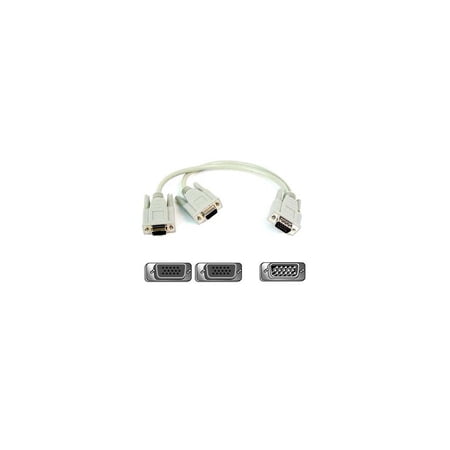 UPC: 0722868214985 | Belkin F3G006-01 1 ft. Pro Series 1 x HD-15 Male to 2 x HD-15 Female Cable