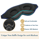 thumbnail image 5 of ComfiTime Máscara para Dormir 3D: Máscara para Dormir 100 % Opaca, Cubre Ojos para Hombres y Mujeres, Antifaz para Contorno con Deflector Nasal, Suave y Liviana, sin Látex, 5 of 14