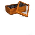 thumbnail image 6 of Wooden Multi Function Jewelry Display Box Microfiber Ring Earring Bangle Organizer Case Box Jewelry Tray, 6 of 7