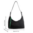 thumbnail image 3 of Bolso Bandolera Mujer Gamuza Correa Ajustable para Viajes, 3 of 9