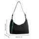thumbnail image 3 of Crescent Bag Bolso Bandolera Mujer Gamuza Con para Viajes, 3 of 9