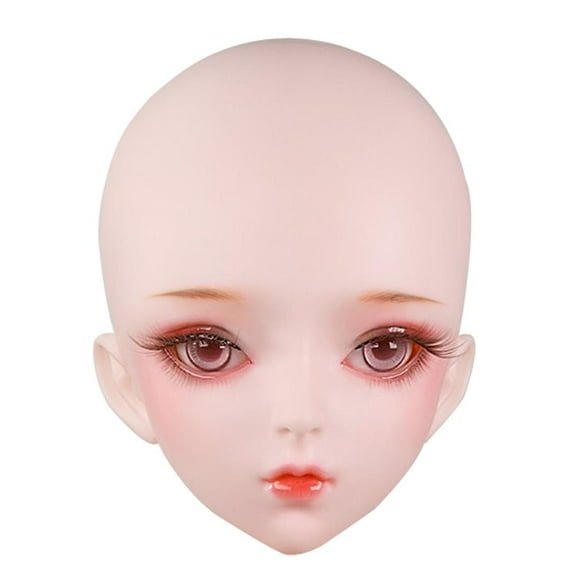 3 niña cabeza de muñeca globos ocures de reempzos de bricoje Rosado Zulema Cabeza de muñeca bjd