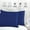 Dark Blue, variant on Discounted Stock! Pillowcase Envelope No Zipper Pillowcase, Dark Blue, 10.14*6.63*0.59In, Polyester, 2*Pillow Cover, Meiiso