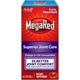thumbnail image 2 of Omega-3 Krill Oil and Joint Supplement - Megared Joint Care 60 softgels - EPA/DHA fatty acids, Antioxidants, Hyaluronic acid, No fishy burp aftertaste as with Fish Oil, 2 of 10