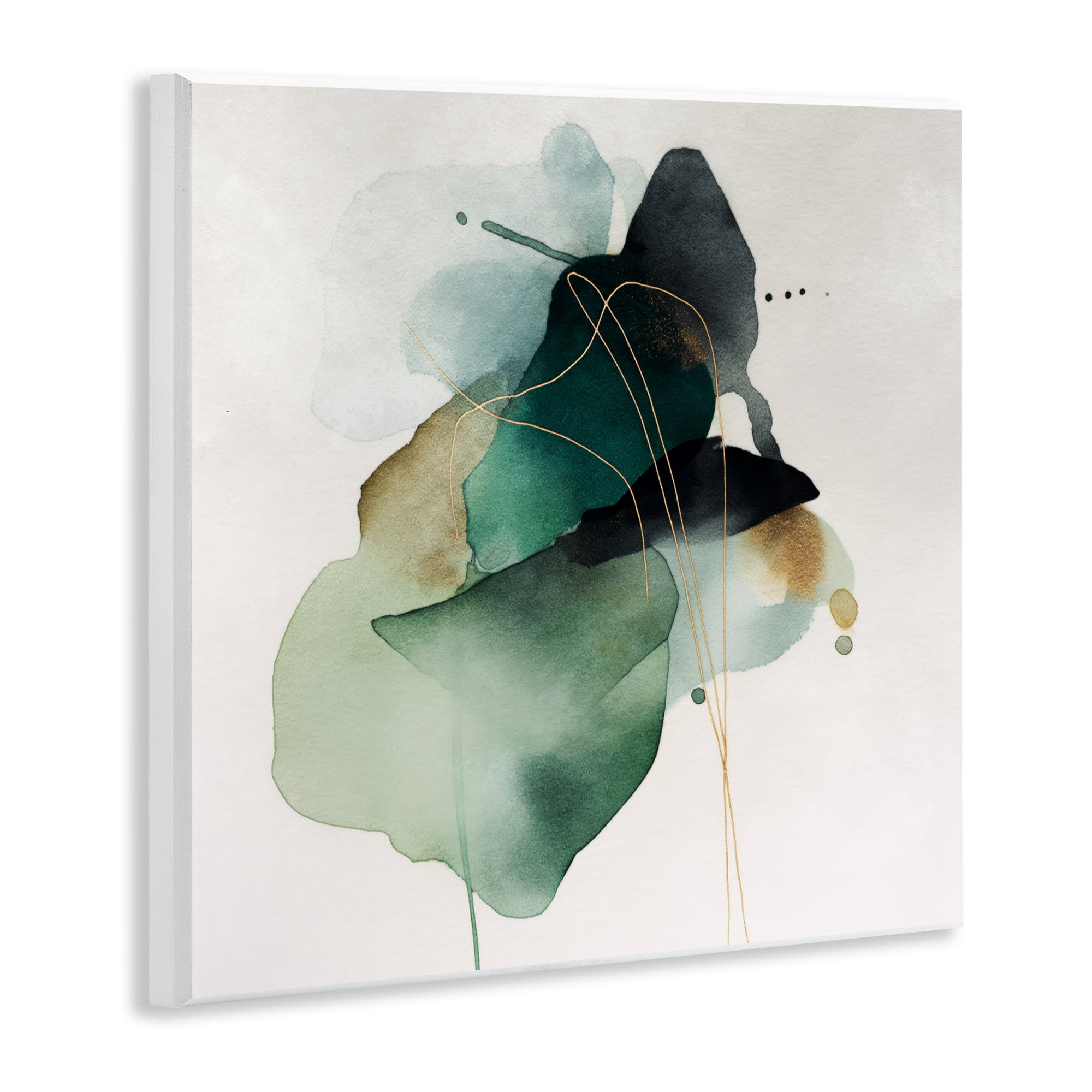 Stupell Industries Fluid Emerald Cascade Wall Plaque Art, design by Svetlana Aleynikova