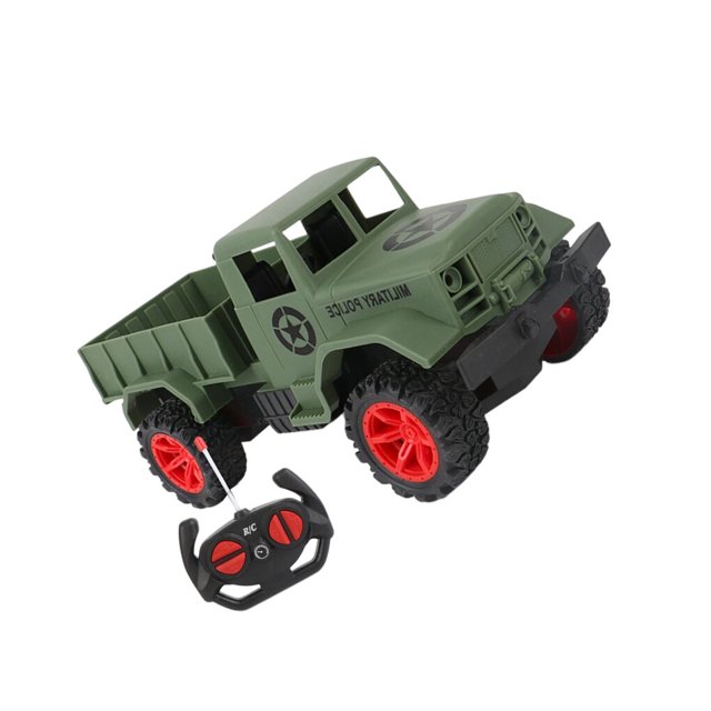 Bearachild Control remoto Camión Juguete Inalámbrico Educativo Interactivo RC Niños Cumpleaños Entretenimiento Regalo Color Aleatorio Accesorios para aéreos