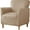 Camel, variant on Eurhowing 1-Piece Stretch Armchair Slipcover, Velvet Anti-Slip Chair Covers with Arms, Soft Accent Chair Cover for Living Room, Office, Banquet, Dark Gray