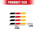 4pcs Triple Color Automotive Adhesive Films For Vehicle Door B Pillar ...