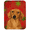 Dachshund, variant on Carolines Treasures LH9267LCB Dachshund Winter Snowflakes Holiday Glass Cutting Board Large, 12H x 16W, multicolor