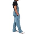thumbnail image 4 of Angala Versatile Overalls Men'S Denim Suspenders Fashion Simple Multi Pocket Baggy Jeans Stylish Casual Men's Trousers, 4 of 4