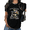 Black, variant on Black Funny Print Graphic Tees Funny Frog Scooter Pride Rainbow Casual Summer Streetwear S-5XL Loose Tops