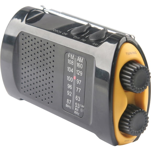 First Aid Only, FAO90423, Portable AM/FMTV Crank Radio