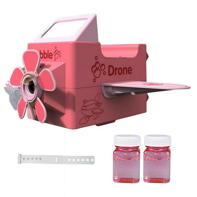 Bubble Machine Bubble Machine Fun Hand Coordination Plastic Children Electric Cartoon Airplane Wrist Bubble Machine for Outdoor