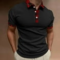 thumbnail image 2 of Ketyyh-chn99 Polo Shirts for Men Golf Shirt Short Sleeve Casual T Shirts for Men Black,3xl, 2 of 4