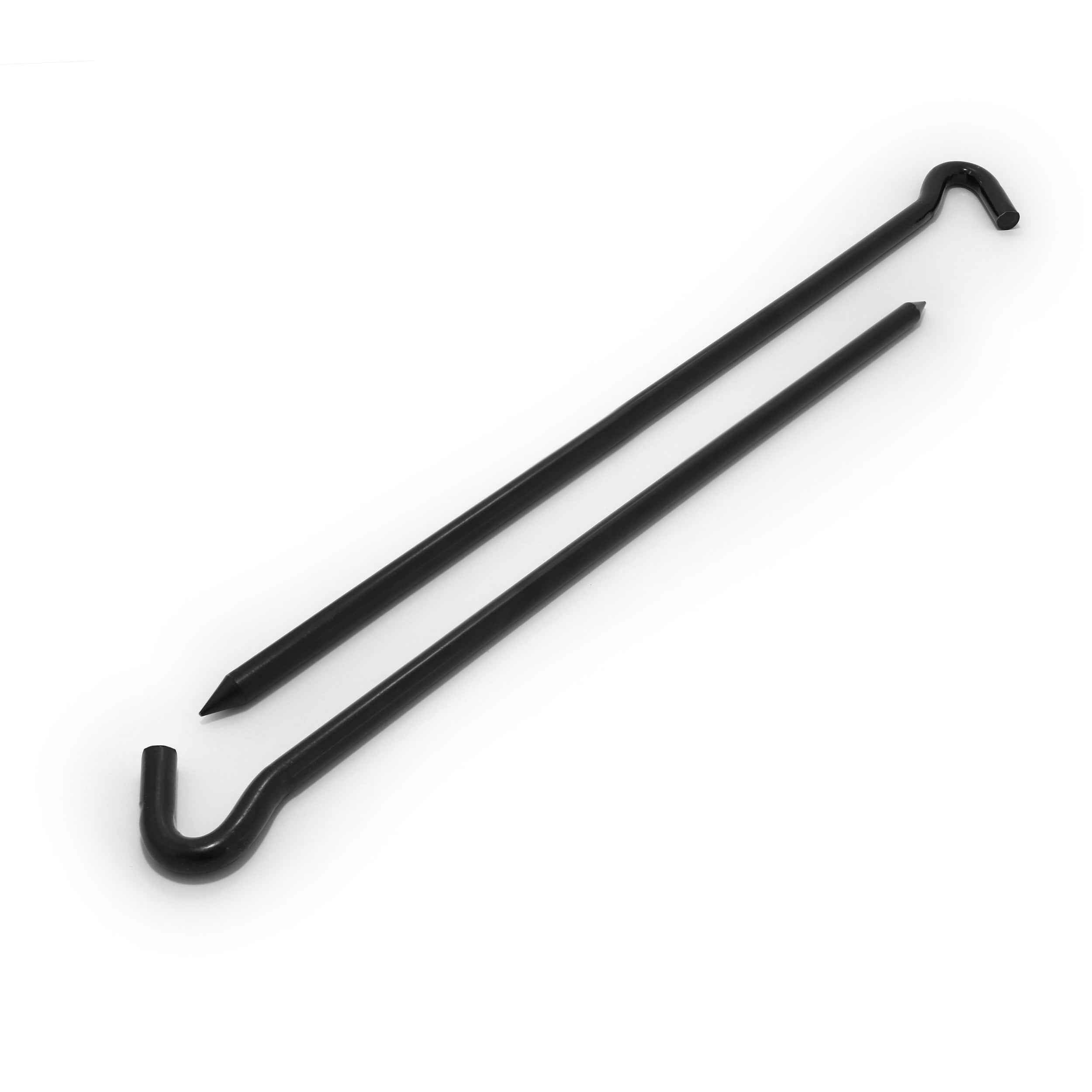 (6 pack) Coghlan's Heavy Duty 12.5" Tent Stake for Tents and Awnings, Solid Steel Pegs for Hard Ground