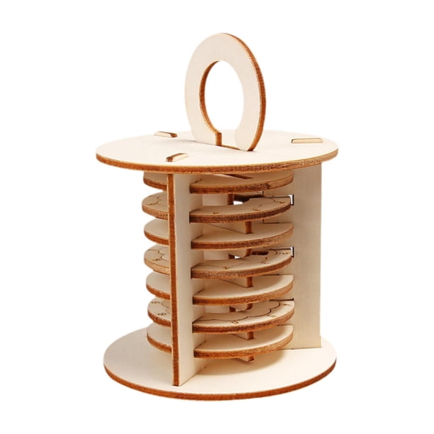Kit de bloques de construcción de madera para crear tu propio código , herramienta de aprendizaje de física, kit de ciencia, juego de modelos