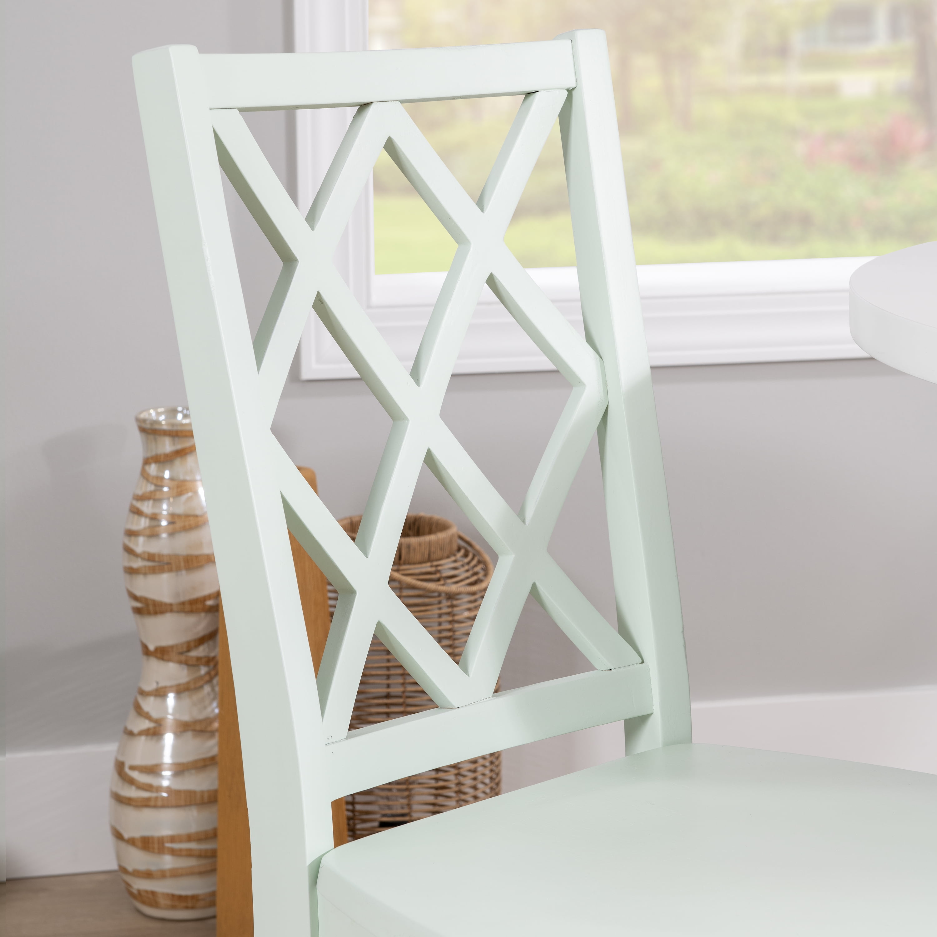 Powell Stacie Dining Chair, Mint Green
