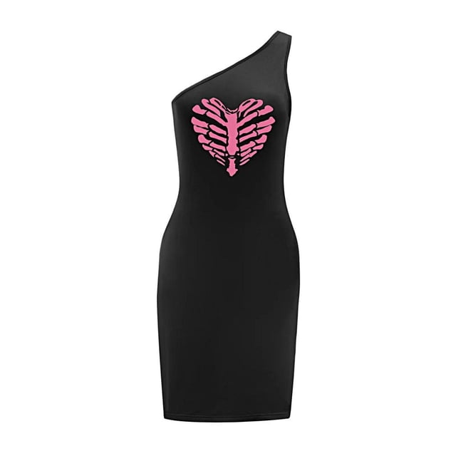 Vestido casual transpirable clásico de verano con hombros descubiertos para mujer para viajar M