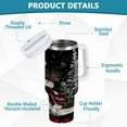 thumbnail image 4 of Simple Modern 30 oz Insulated Stainless Steel Tumbler Double Wall Stainless Steel Tumbler with 2-Way Drinking Christmas Snowman, 4 of 9
