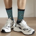 thumbnail image 6 of Vsdgher Mandala Crew Socks for Men & Women, Breathable Casual Athletic Ankle Socks, 6 of 6