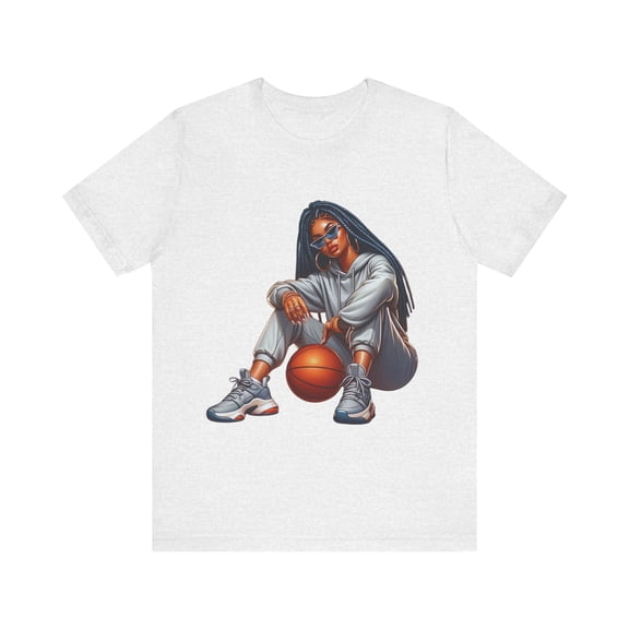 Vintage Candy's Love & Basketball Graphic Womans Crewneck TShirt