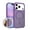 Dark Purple, variant on Kryonix for iPhone 17 Pro Case Magnetic Translucent Matte Compatible with Magsafe Slim Thin Shockproof Protective Bumper Cover Phone Case with AI Camera Button,Orange/Hot Pink