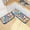 Colorful Horse Line Art, variant on Dailycode 2 Pcs Kitchen Rug Set Non Slip Absorbent Soft Floor Mats for Kitchen Bathroom Funny Colorful Frog Face 19.7"x27.6"+19.7"x47.2"