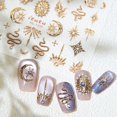 thumbnail image 1 of Calcomanías para uñas BLGTGH con relieve 5D de estrellas y lunas, 1 of 7
