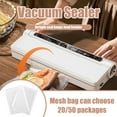 thumbnail image 2 of Vacuum Sealer, Fully Automatic Dry And Wet Food Vacuum Sealer, One-button Intelligent Oper-ation, Digital Display, Super Strong Suction, 2 of 5