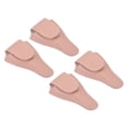 thumbnail image 1 of Unique Bargains 4.5'x2.6' PU Leather Embroidery Scissors Sheath Protective Cover, Pink 4 Pack, 1 of 7