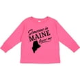 thumbnail image 3 of Inktastic Someone in Maine Loves Me Boys or Girls Long Sleeve Toddler T-Shirt, 3 of 5