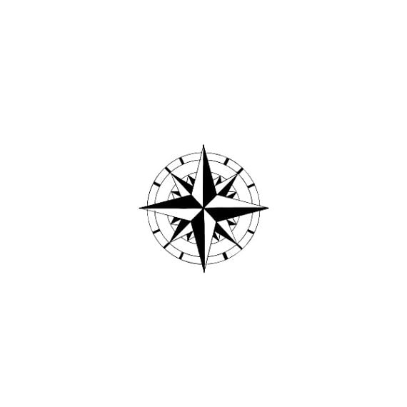 Compass Tattoo South North East West Temporary Tattoo For Boys and Girls  Waterproof