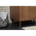 thumbnail image 5 of Elegant Decor Baldwin 36" Single Bathroom Vanity with Backsplash in Walnut Brown, 5 of 8