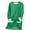 Green, variant on Long Johns Thermal Underwear for Women Fleece Lined Cold Weather Round Neck Printed Thickened Warm Long Sleeve Base Layer Top Purple
