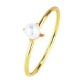 thumbnail image 6 of Xinyolin Women's Mini Faux Pearl Finger Ring - Attractive Decorative Engagement Accessory, 6 of 7
