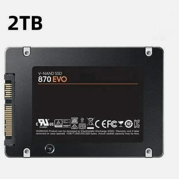 870evo Disque Dur Interne à Semi-Conducteurs 2,5 Pouces pour Ordinateur Portable