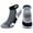 Black, variant on MSJUHEG Compression Socks Men,Ankle Socks,Yoga Socks,Running Socks,No Show Socks Womens,Men Middle Canister Towel Cotton Badminton Walking Blue XL